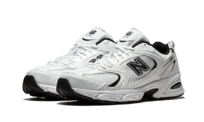 New Balance 530 White Black Details - Image 2