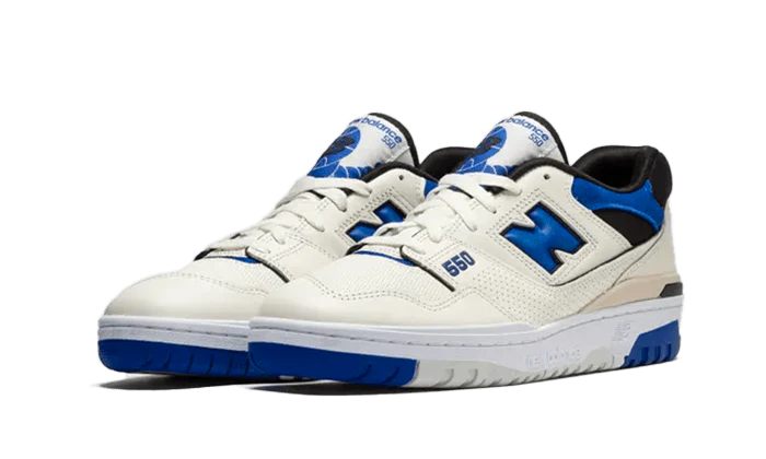 New Balance 550 Sea Salt Team Royal - Image 2