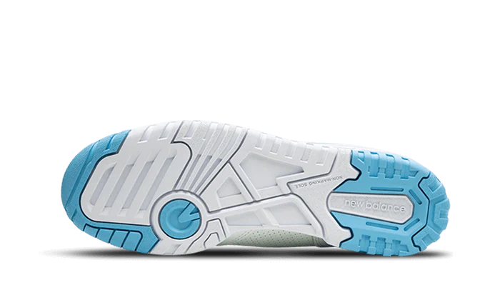 New Balance 550 UNC White Dusk Blue - Image 4