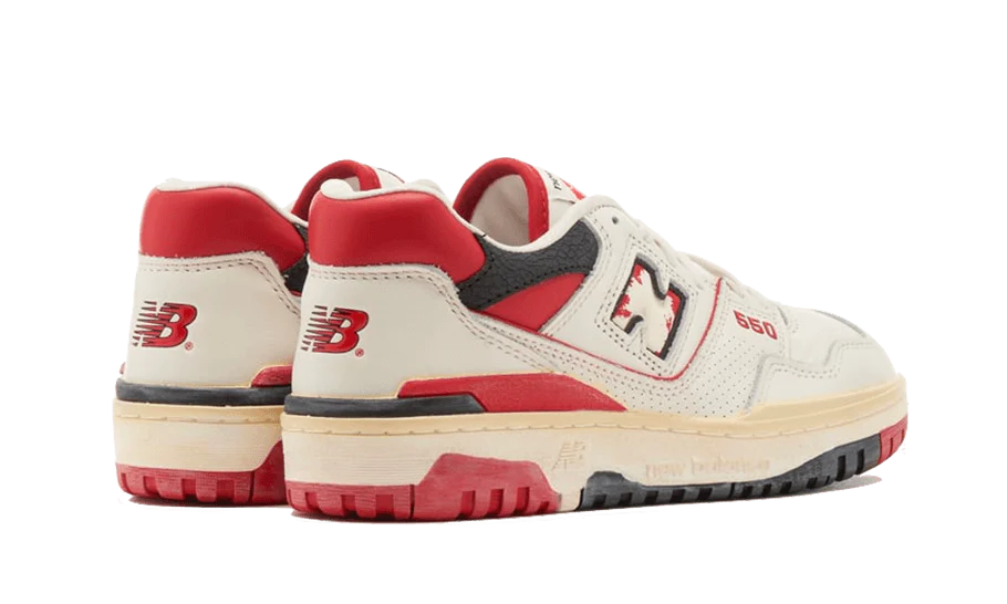 New Balance 550 Vintage Red - Image 3
