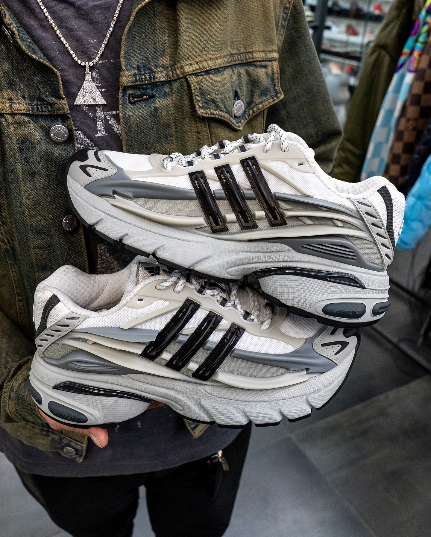 Adidas Adistar Jellyfish Pharrell Williams Solid Grey Black - Image 2
