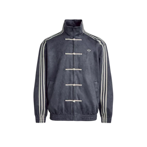 adidas CTT Chinese Track Top 3.1 Gender Neutral Jacket (Asia Sizing) Dark Grey