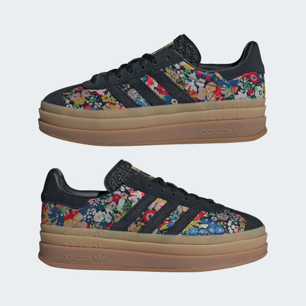 Adidas Gazelle Bold Liberty London Floral Embroidery - Image 5