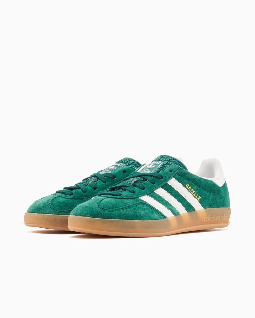 Adidas Gazelle Indoor Collegiate Green Cloud White Gum - Image 3