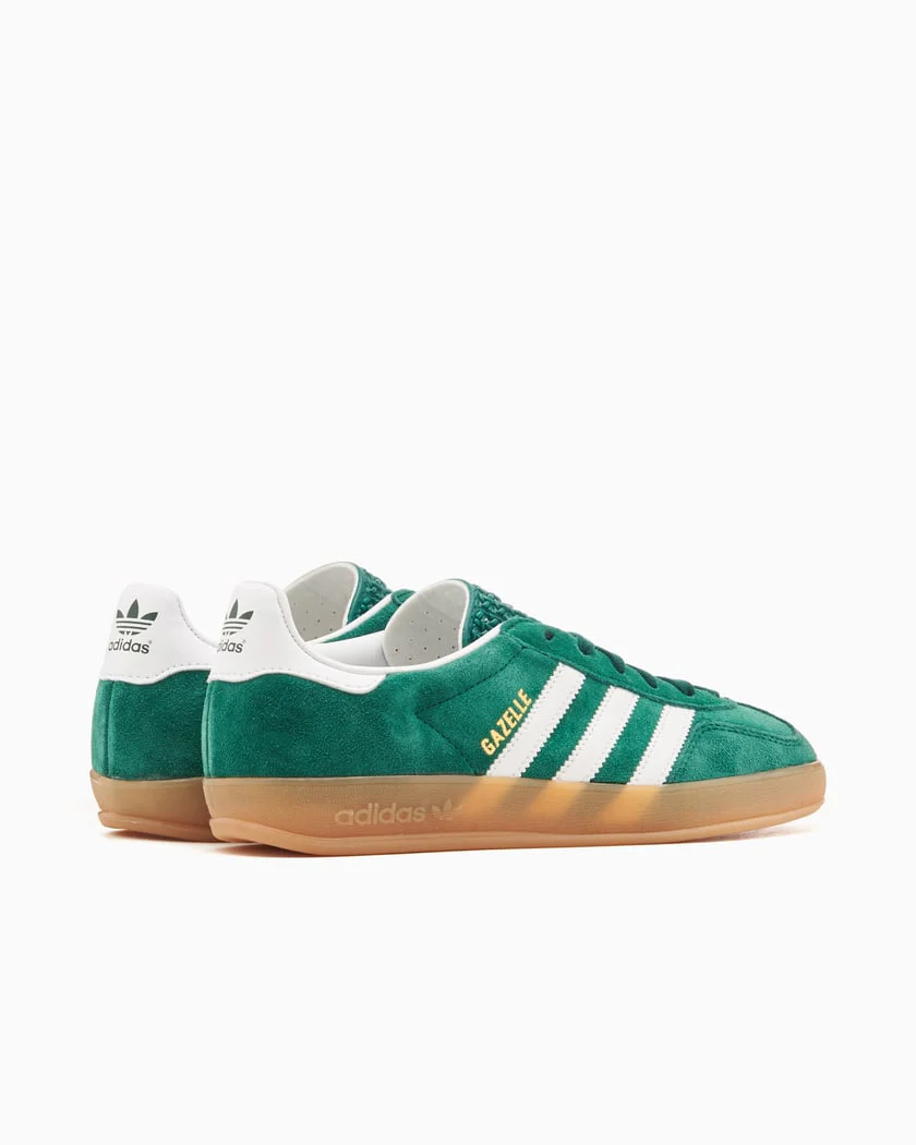 Adidas Gazelle Indoor Collegiate Green Cloud White Gum - Image 4