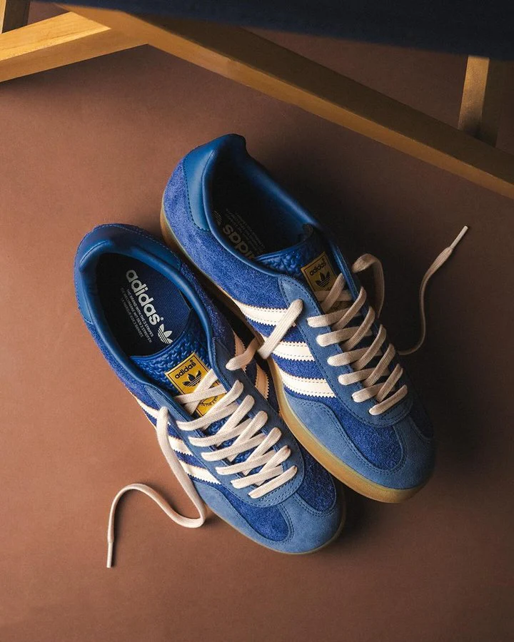 Adidas Gazelle Indoor Dark Blue Bliss Orange - Image 2