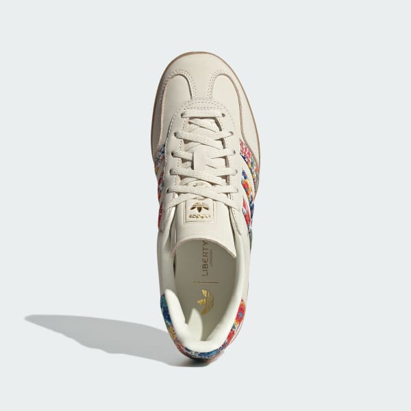 Adidas Gazelle Indoor Liberty London Floral Embroidery Stripes - Image 5
