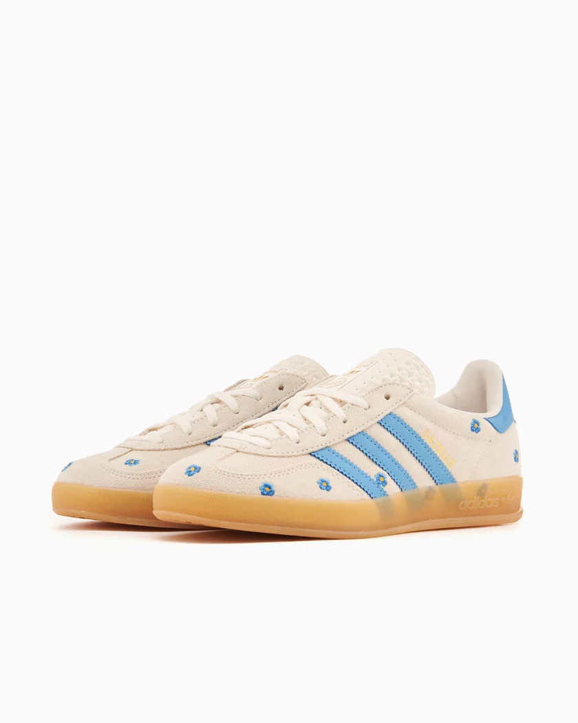 Adidas Gazelle Indoor Light Blue Floral - Image 3