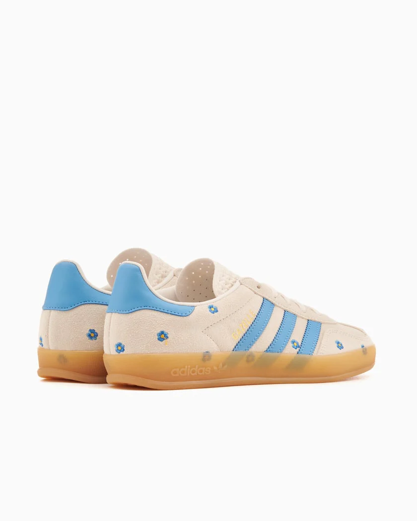 Adidas Gazelle Indoor Light Blue Floral - Image 4