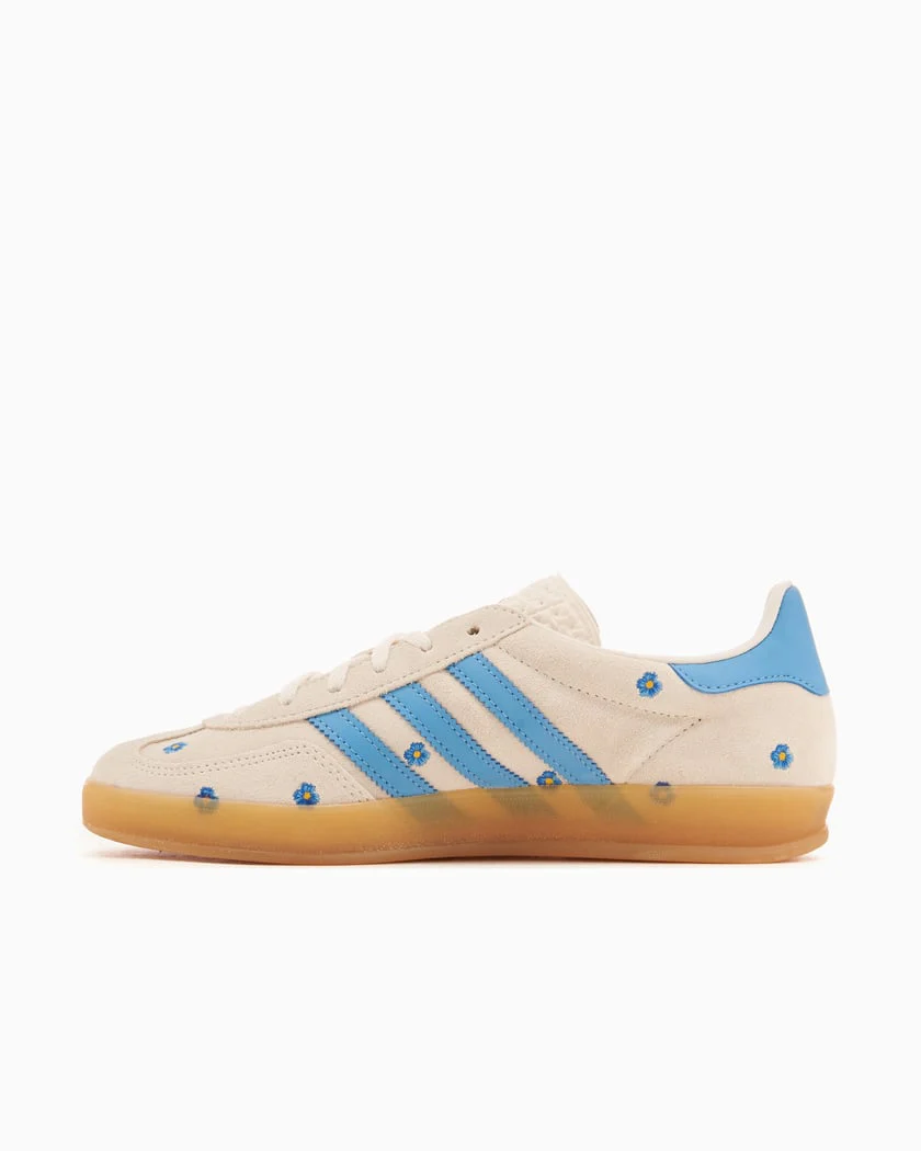 Adidas Gazelle Indoor Light Blue Floral - Image 5
