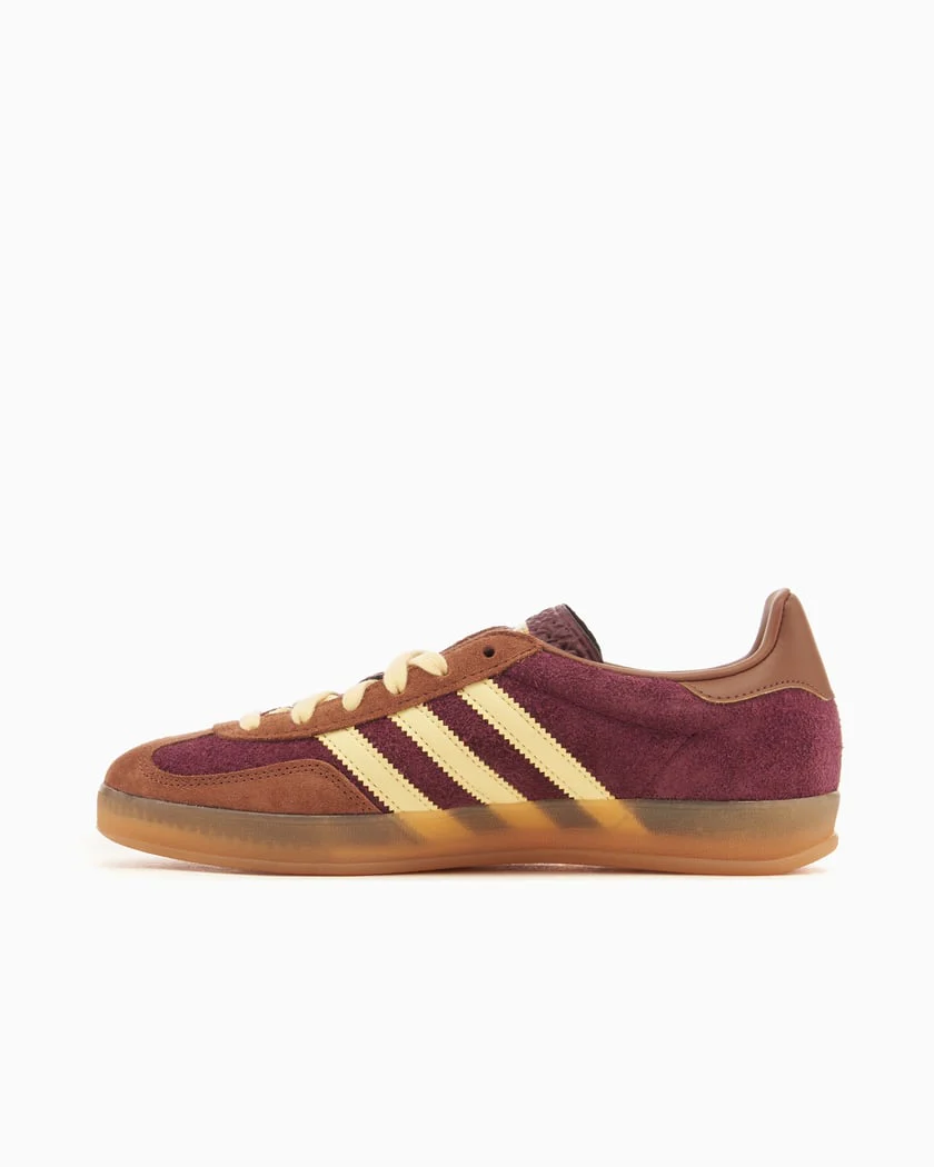 Adidas Gazelle Indoor Maroon Almost Yellow - Image 5