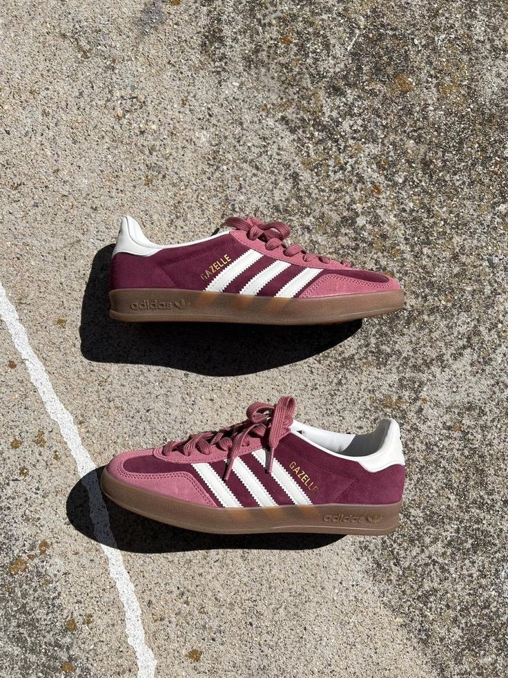 Adidas Gazelle Indoor Maroon Preloved Crimson - Image 2