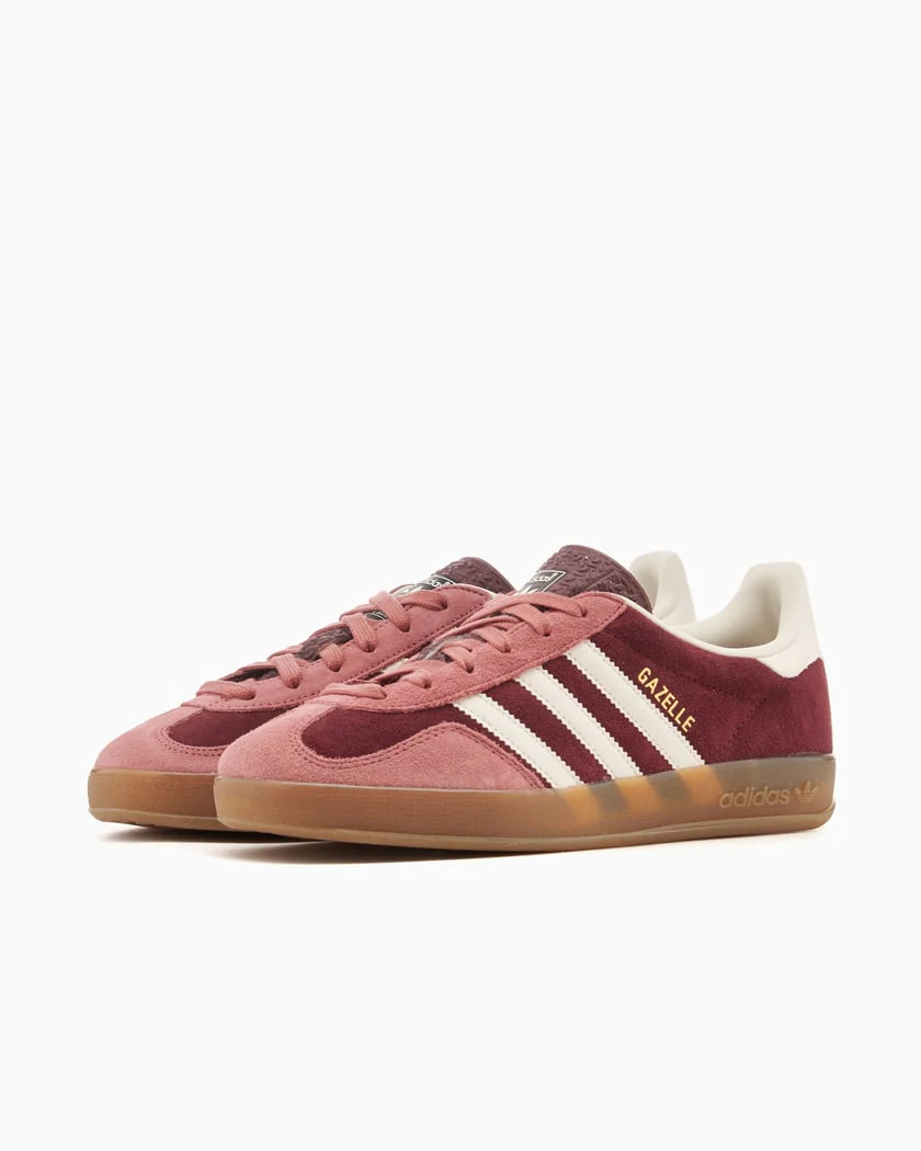 Adidas Gazelle Indoor Maroon Preloved Crimson - Image 3