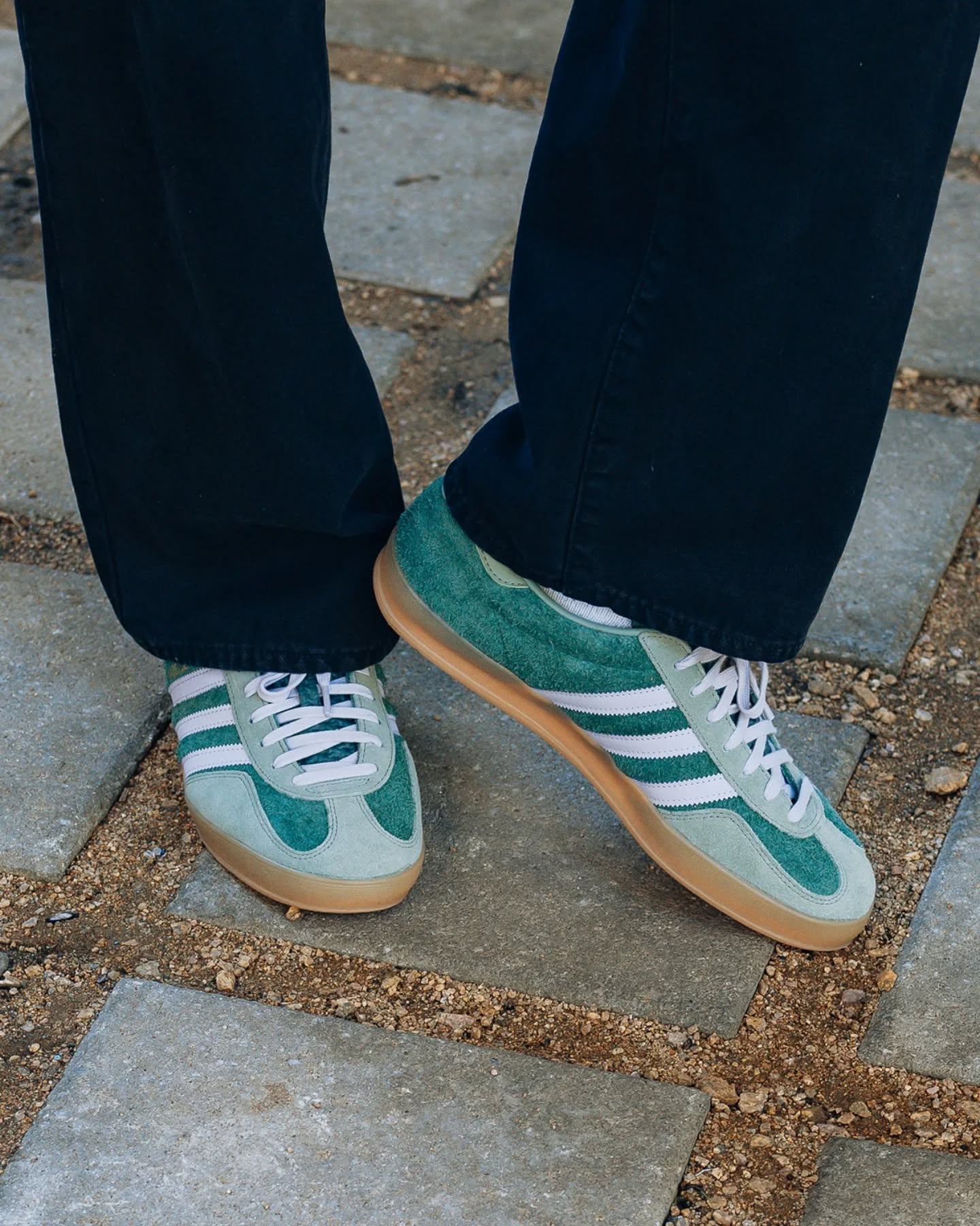 Adidas Gazelle Indoor Mineral Green Silver Dawn - Image 2
