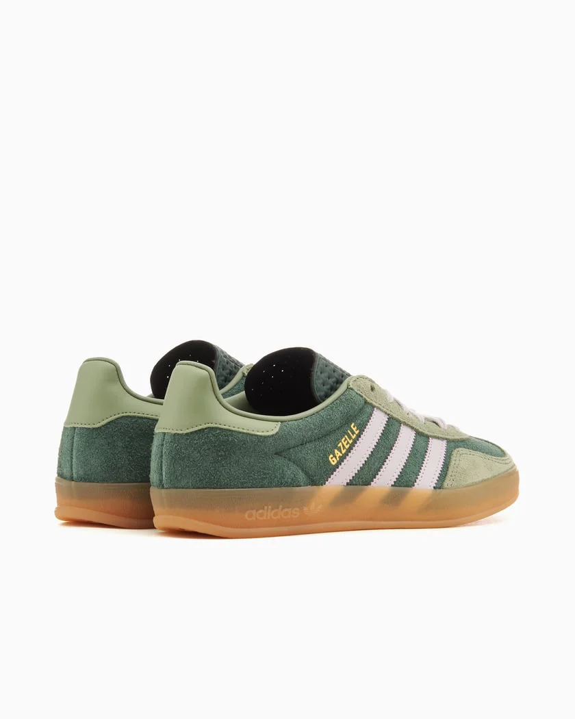 Adidas Gazelle Indoor Mineral Green Silver Dawn - Image 4