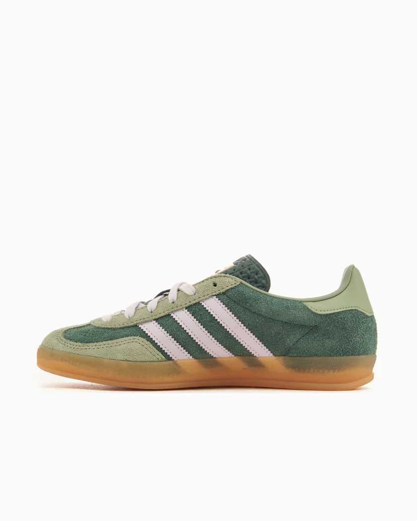 Adidas Gazelle Indoor Mineral Green Silver Dawn - Image 5