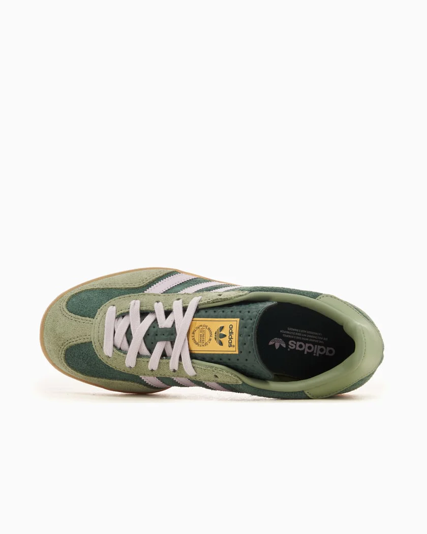 Adidas Gazelle Indoor Mineral Green Silver Dawn - Image 6