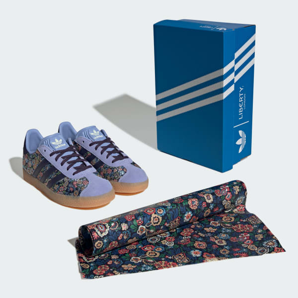 Adidas Gazelle Liberty London Floral Embroidery (GS) - Image 6