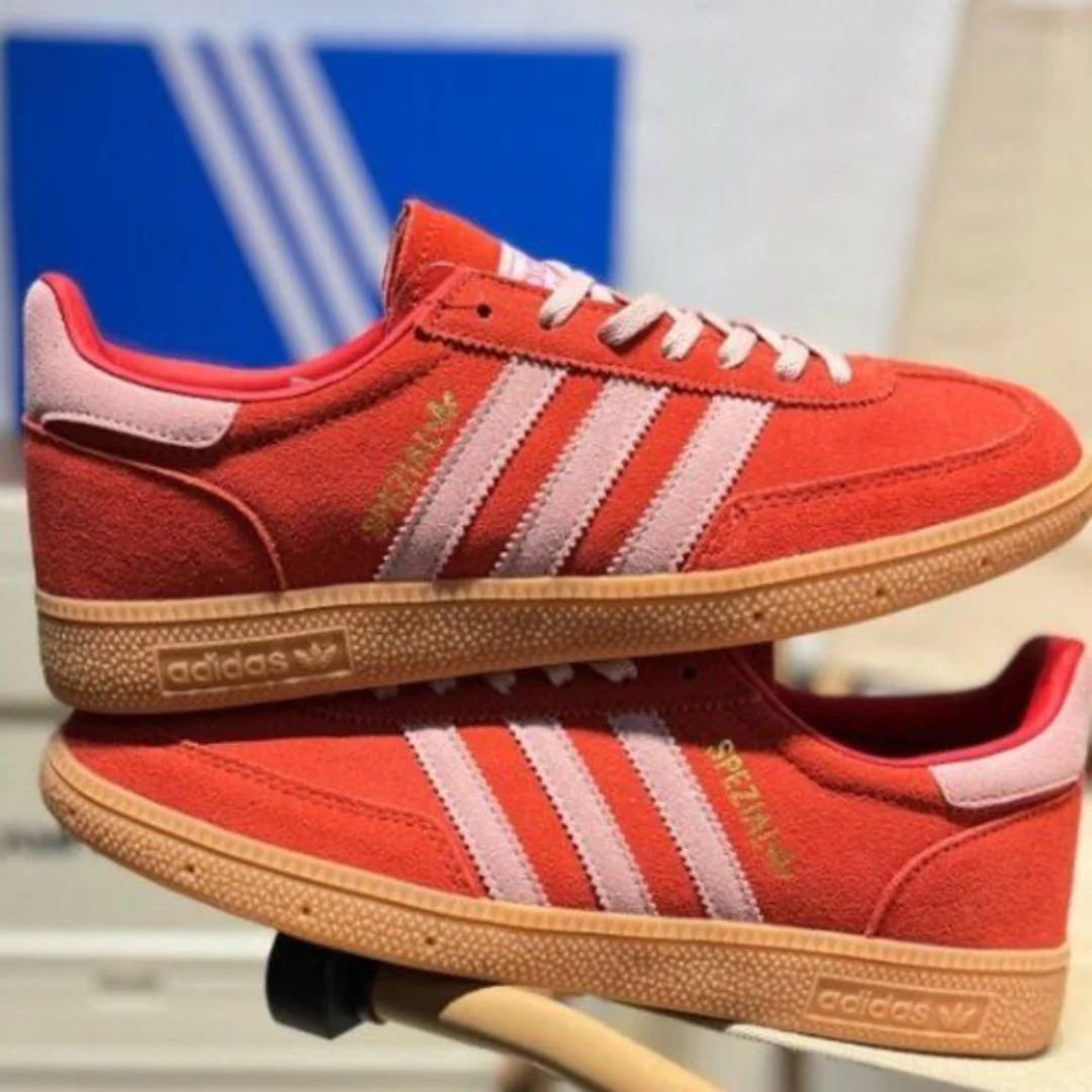 Adidas Handball Spezial Bright Red Clear Pink - Image 4