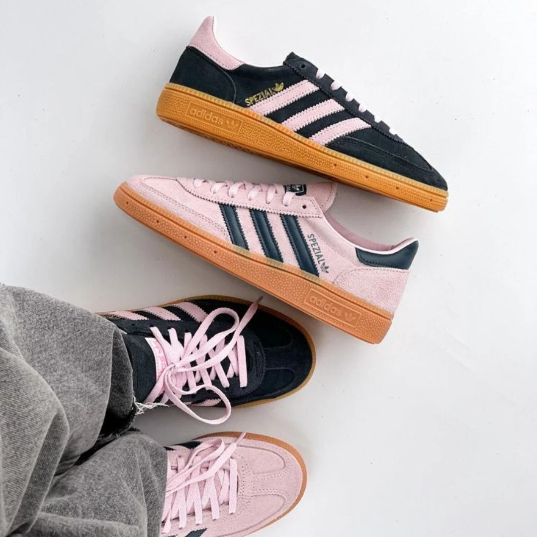 Adidas Handball Spezial Core Black Clear Pink Gum - Image 5