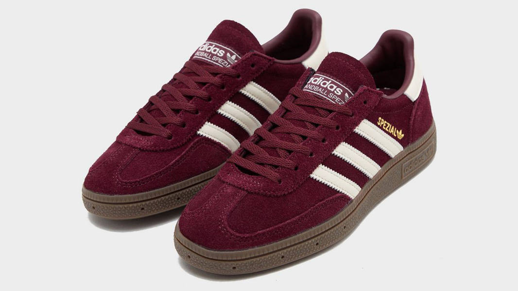 adidas Handball Spezial Maroon Off White Gum - Image 3