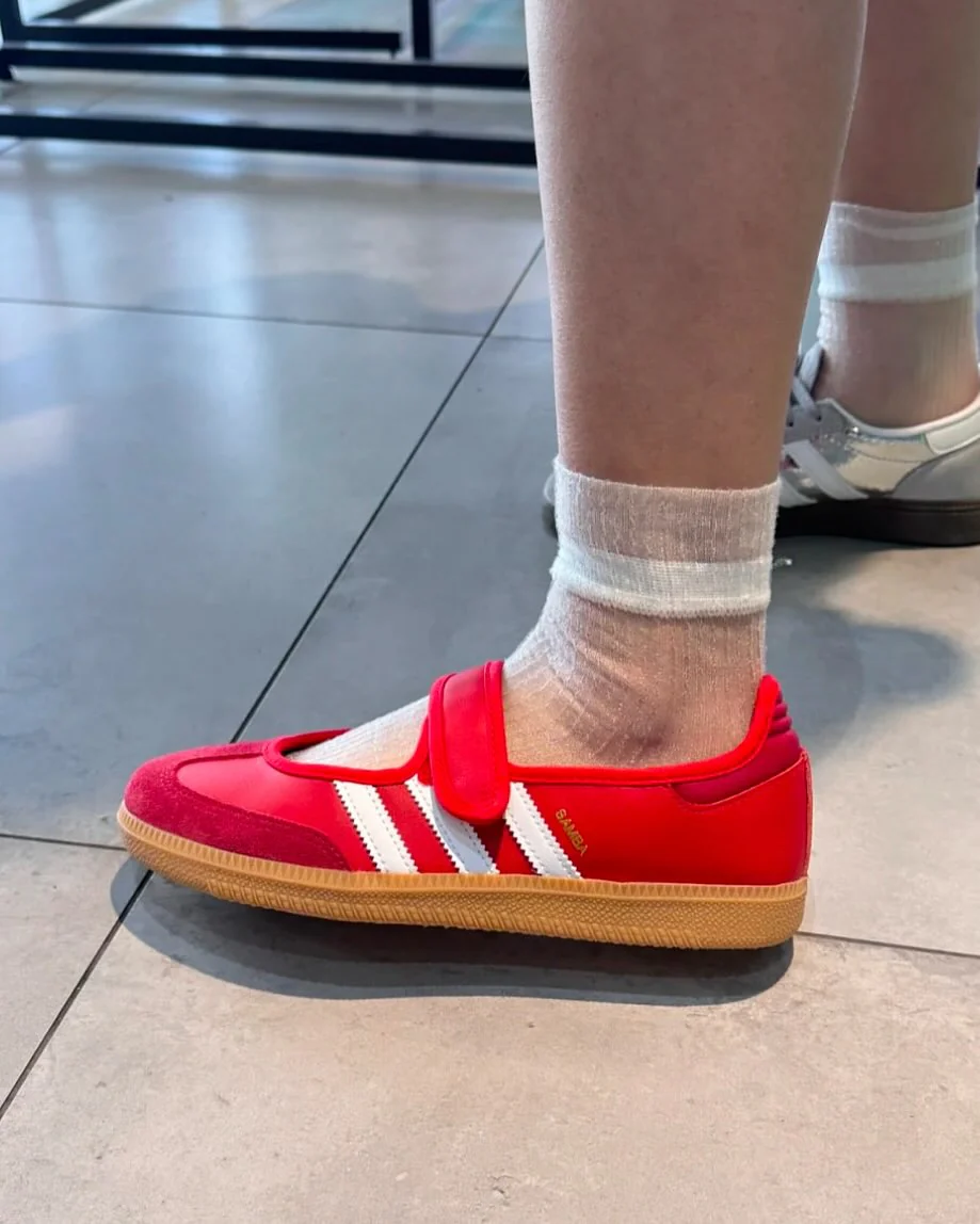 Adidas Samba Jane Scarlet White Gum - Image 2