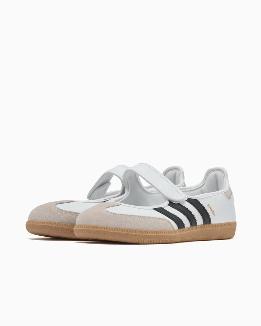 Adidas Samba Jane White Black Gum - Image 3