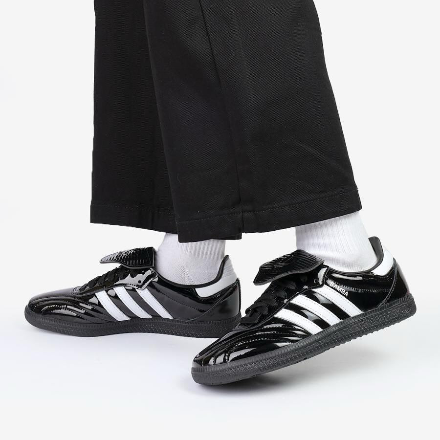 Adidas Samba LT Core Black Patent Leather - Image 2