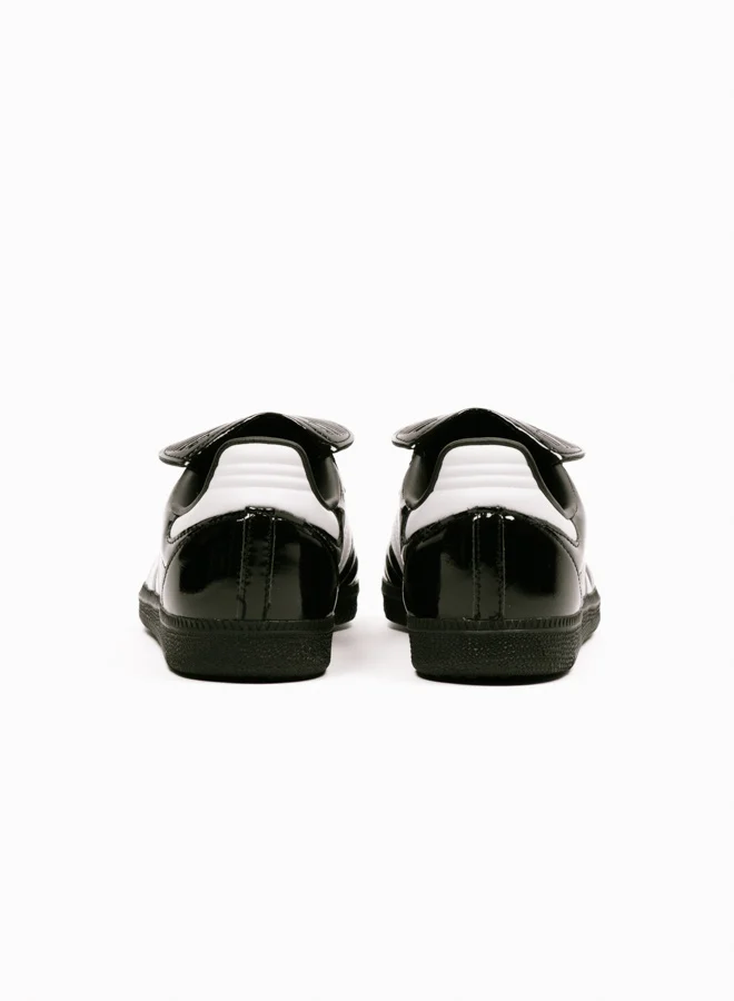 Adidas Samba LT Core Black Patent Leather - Image 6