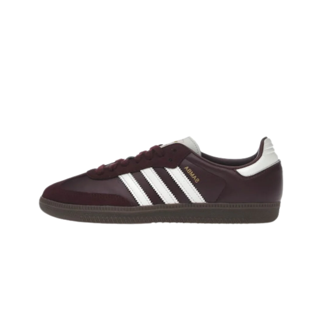 adidas Samba OG Maroon Off White Gum