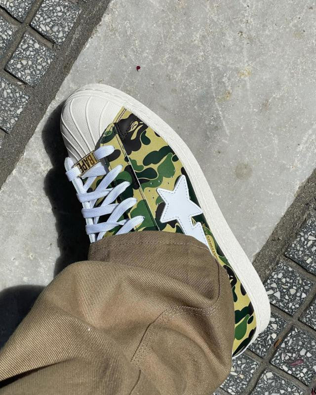 adidas Superstar Bape ABC Camo Green - Image 3