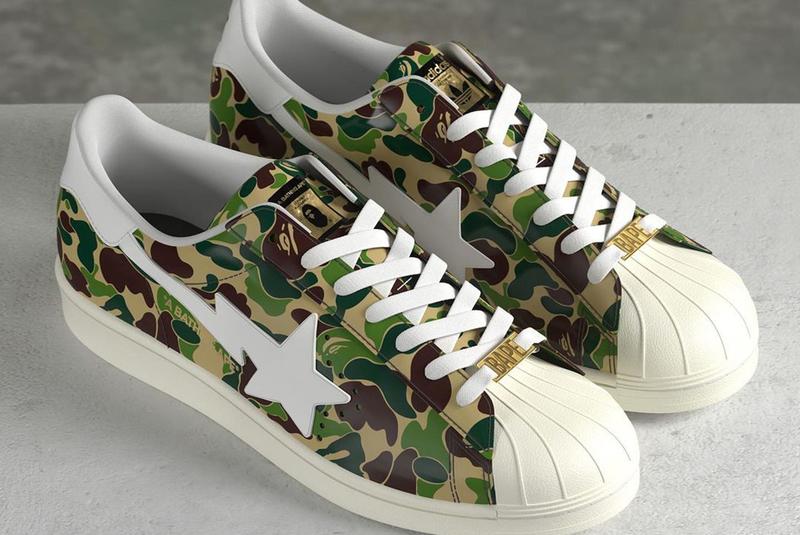 adidas Superstar Bape ABC Camo Green - Image 4