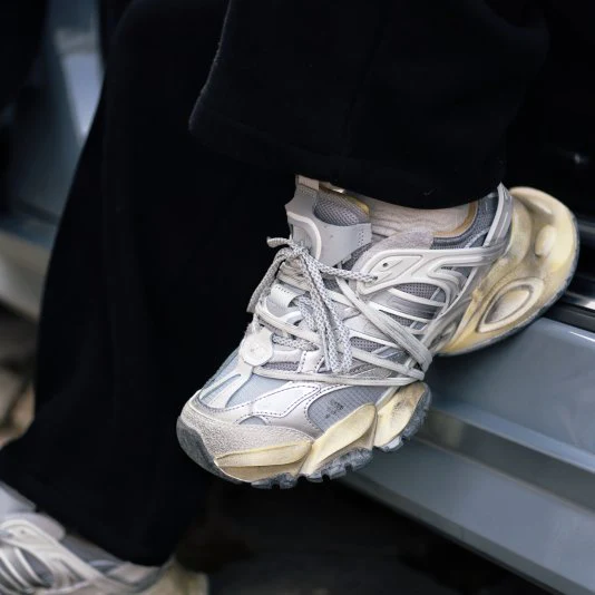 adidas XLG Runner Deluxe Grey Metallic Silver - Image 3