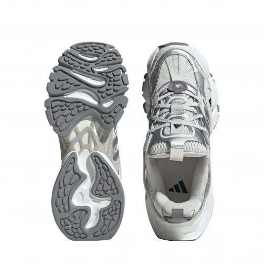 adidas XLG Runner Deluxe Grey Silver White - Image 3