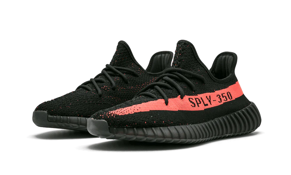 Adidas Yeezy Boost 350 Core Black Red - Image 2