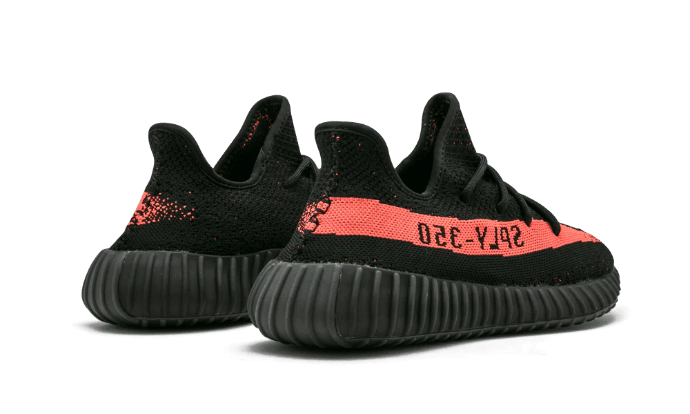 Adidas Yeezy Boost 350 Core Black Red - Image 3