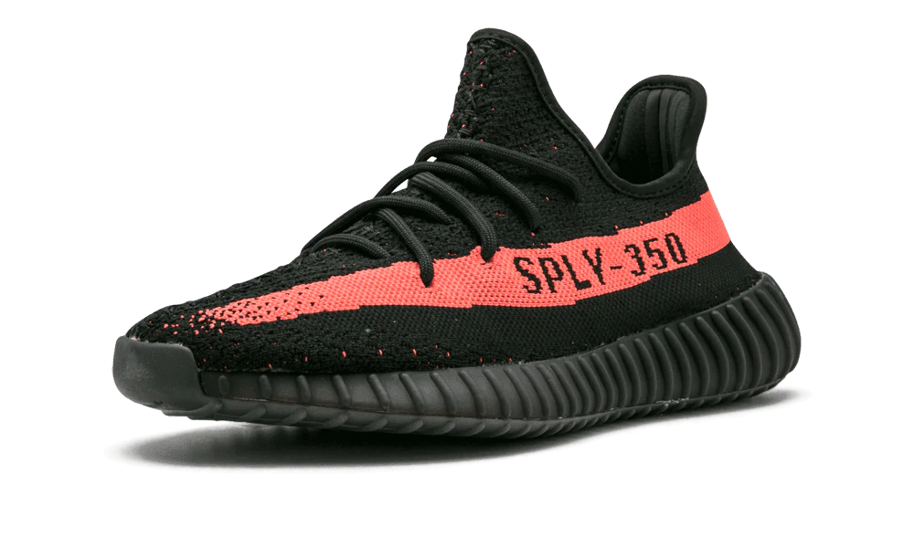 Adidas Yeezy Boost 350 Core Black Red - Image 5