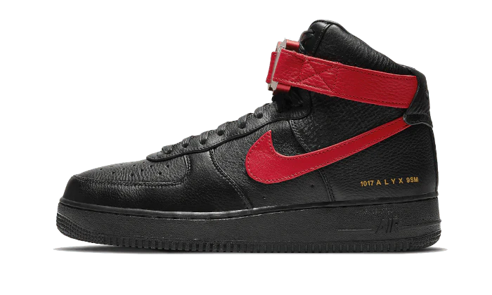 Nike Air Force 1 High Alyx Black University Red