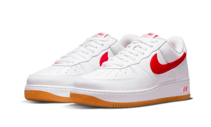 Nike Air Force 1 Low ‘07 Color of the Month University Red Gum - Image 2