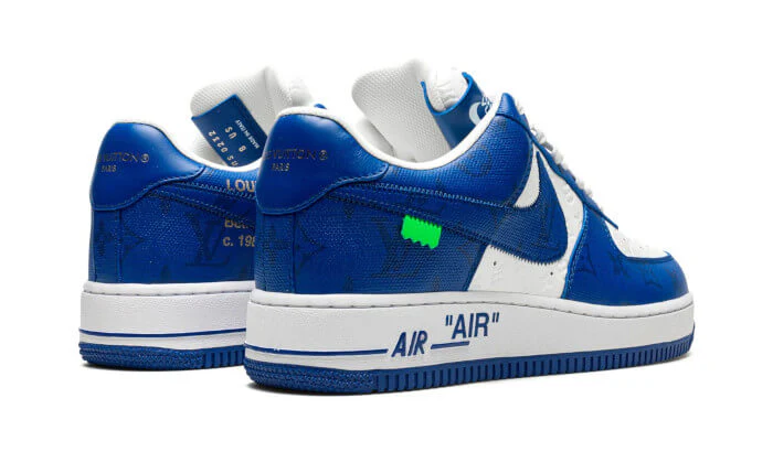 Nike Air Force 1 Low Louis Vuitton White Royal - Image 3