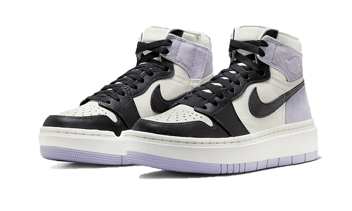 Air Jordan 1 Elevate High Light Lilac Black Toe - Image 2