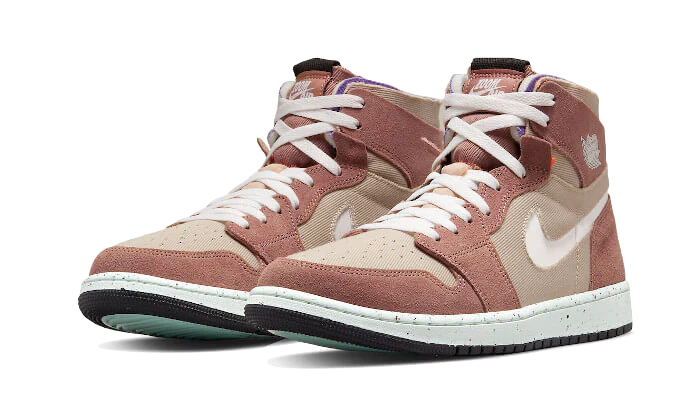 Air Jordan 1 High Zoom Air CMFT Fossil Stone - Image 2