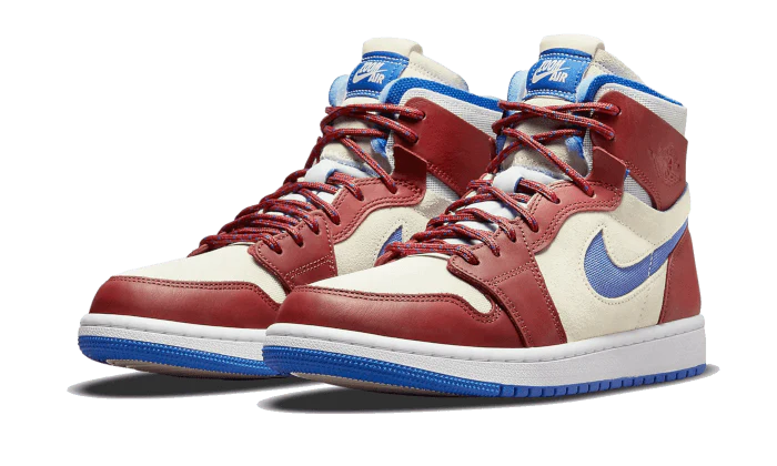 Air Jordan 1 High Zoom CMFT Team Red - Image 2