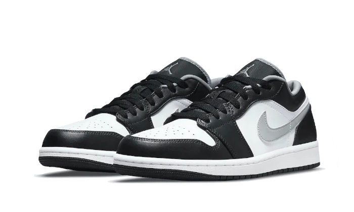 Air Jordan 1 Low Black White Particle Grey - Image 2