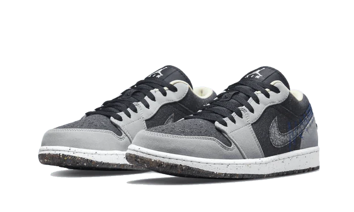Air Jordan 1 Low Crater Black Grey - Image 2