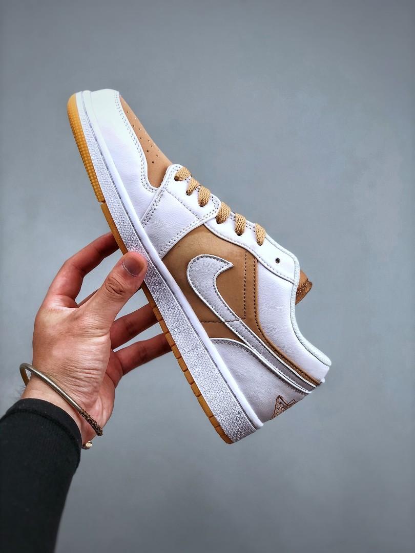 Air Jordan 1 Low Hemp White - Image 3