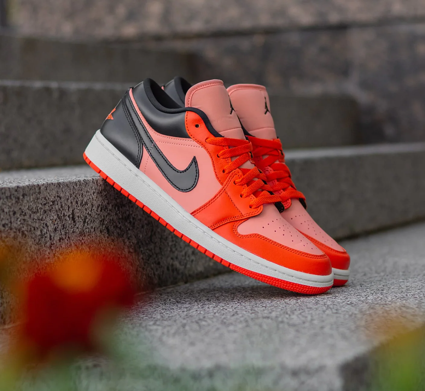Air Jordan 1 Low Orange Black - Image 5