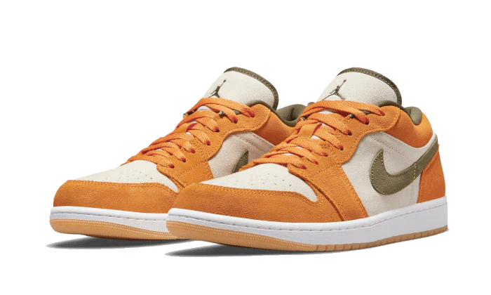 Air Jordan 1 Low Orange Olive - Image 2