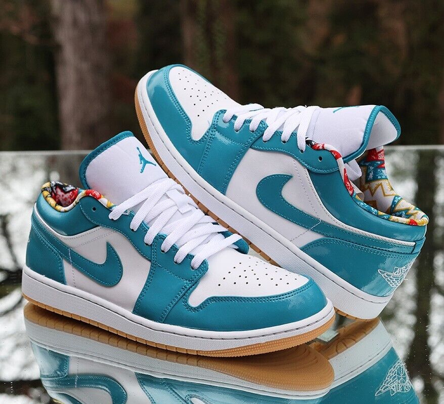 Air Jordan 1 Low SE Barcelona Print - Image 2