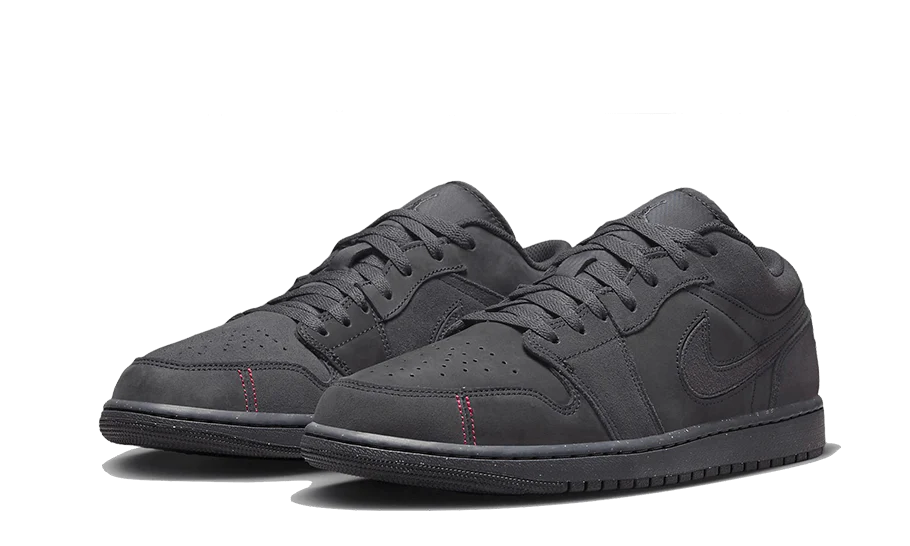 Air Jordan 1 Low SE Craft Grey Red - Image 4